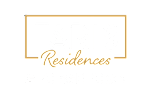 A black background with the words "FARIS Residences LARGO" in gold and white.