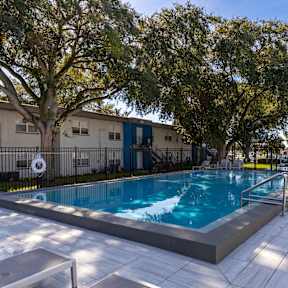 the pool at the preserve at ballantyne commons apartments