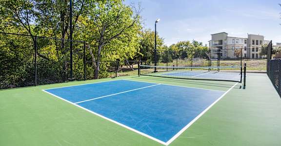 Tennis Court at Radius on Grove, Austin, 78741