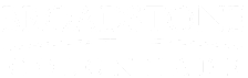 The image shows the text "Broadstone Colonnade" in white on a green background.