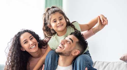 Family of Three Enjoying at Ardmore at Prosperity, Knoxville