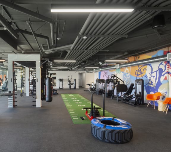 7,000 sq ft fitnes s center at The Q Variel, Woodland Hills, CA, 91367