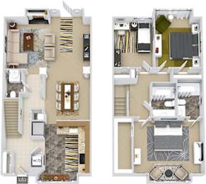  Floor Plan BLAKEMORE TOWNHOUSE