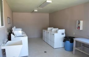 Laundry facility with washers and dryers