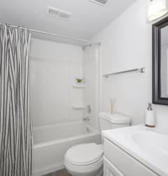 Bathroom With Bathtub at Tall Timber Apartments, Cincinnati