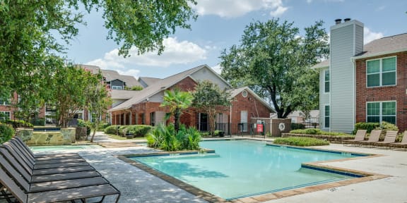 our apartments at the district feature a swimming pool