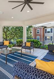 hot tub at the enclave at woodbridge apartments in sugar land, tx