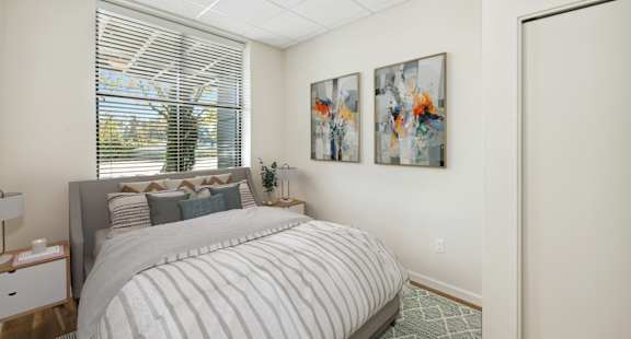 Bedroom at Maddox Apartments