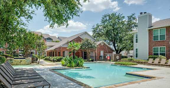 our apartments at the district feature a swimming pool