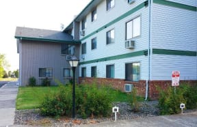 Landscaping at Burrell Street Apartments