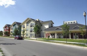 View of the property from the street