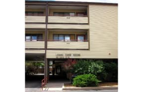 Laramie Square building sign