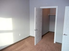 View of closet in room