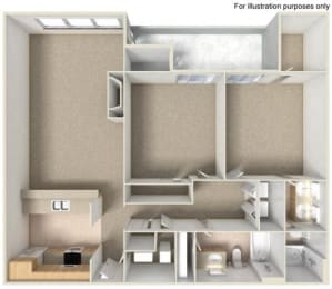Floor Plan  Cascade - Modern