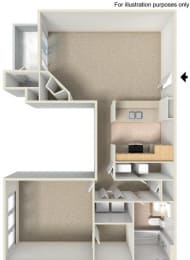 Floor Plan  Victoria - Modern