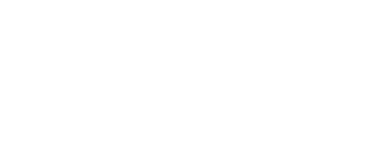 a logo with two crossed knives on a black background