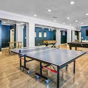 Ping pong table at The Henry, Pomona, NY, 10970