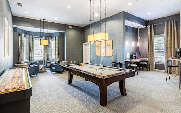 Community Lounge at Avenues at Tuscan Lakes, League City, Texas
