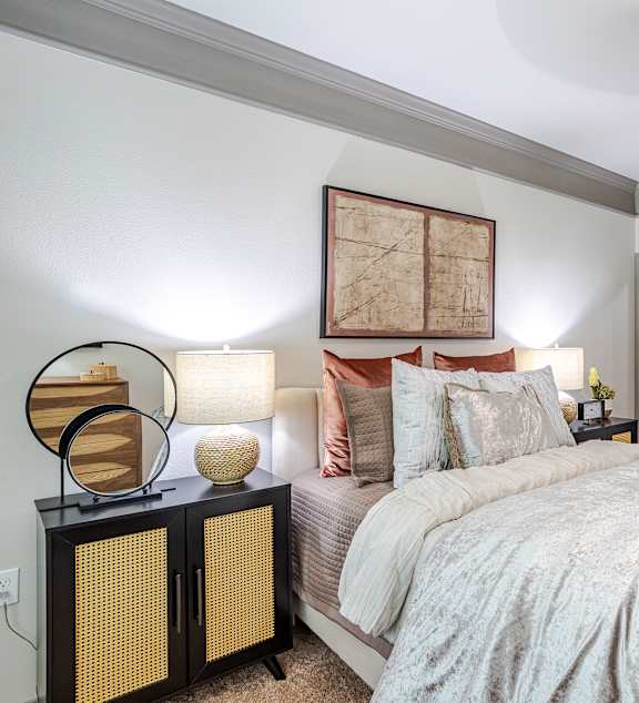 Bedroom at Avenues at Shadow Creek Ranch Apartments, Pearland, TX