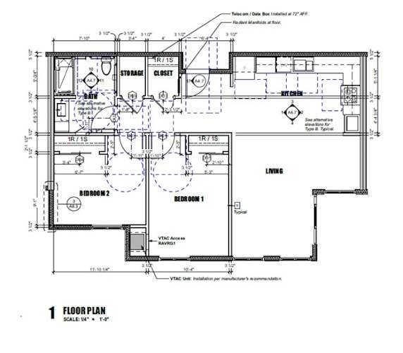 Floor Plan  Floor Plan D - 2 Bedroom