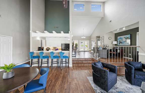 Clubhouse Exterior at Polaris Apartment Homes in Irving, Texas, TX