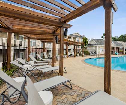 our apartments have a resort style swimming pool