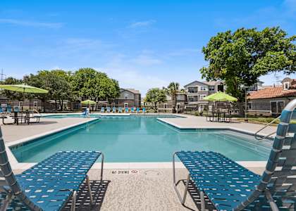 Pool at Bonito Parque Apartments in San Antonio TX