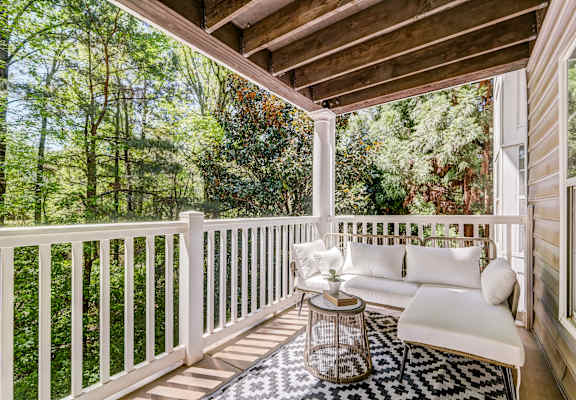 Private Balcony at The Veranda, Lawrenceville