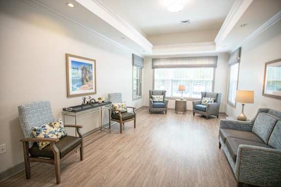 Large Living Area at Spring Arbor of Wilson, Wilson, NC 27893-2873