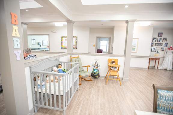 Baby Room at Spring Arbor of Wilson, Wilson