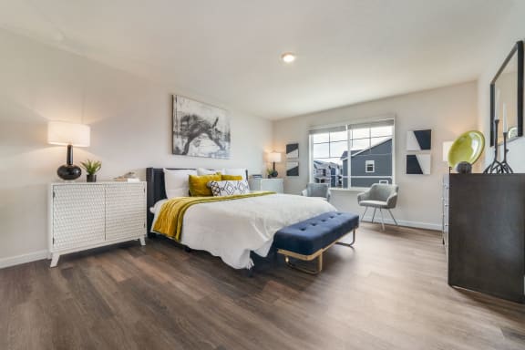 Pikes Peak Heights Rental Homes Model Bedroom
