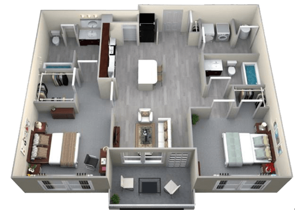 B2 Floor Plan Layout