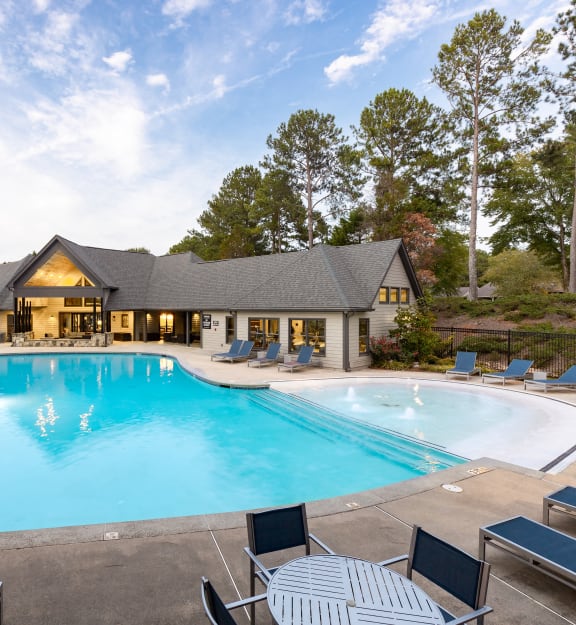 the swimming pool at the resort at governors residence