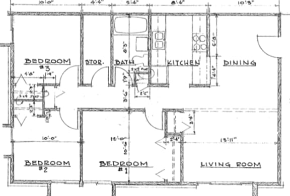 Floor Plan  3 bedroom floor plan