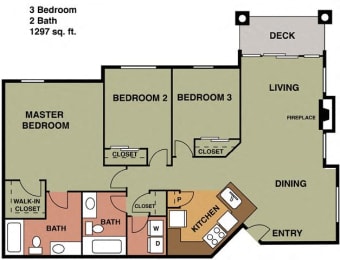  Floor Plan 3x2 B