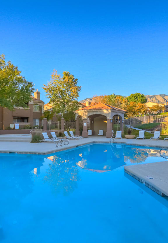 Pool at Altezza High Desert, Albuquerque, New Mexico