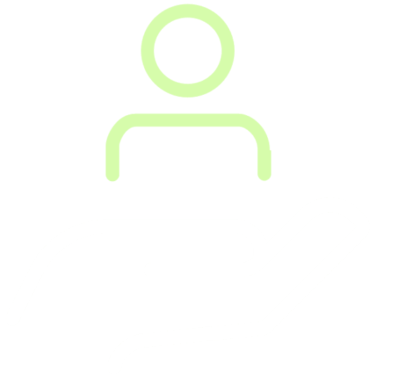 a green and white background with a white rectangle in the middle
