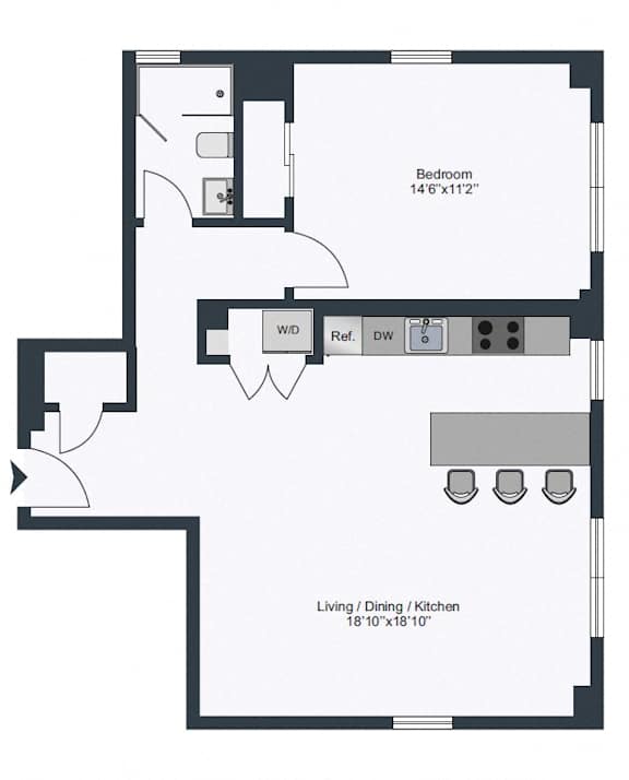 Century 108 one bedroom