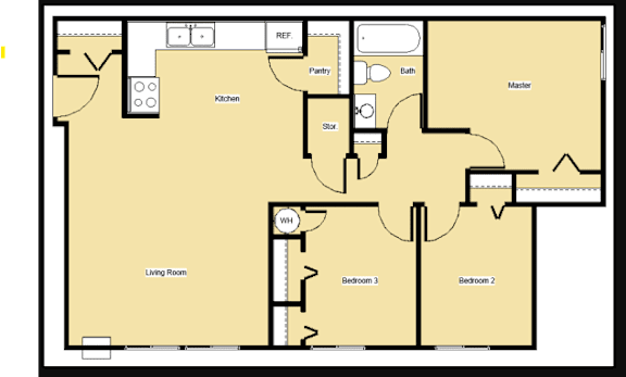 Floor Plan  3 Bedroom