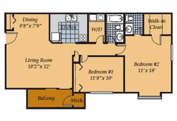 Floor Plan  2br_2_split_2_FloorPlan