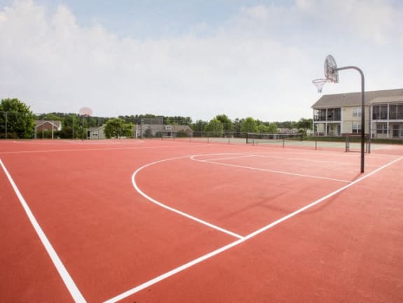 Tennis and Basketball Courts