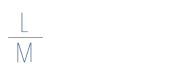the logo for lovy management with a black and white box