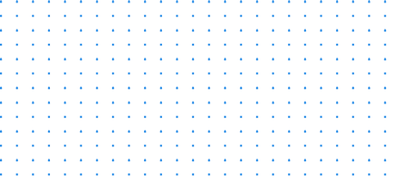 a cluster of blue dots on a black background