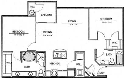  Floor Plan B2