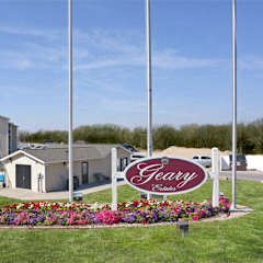 Welcome-Landscaping at Geary Estates Apartments, Kansas
