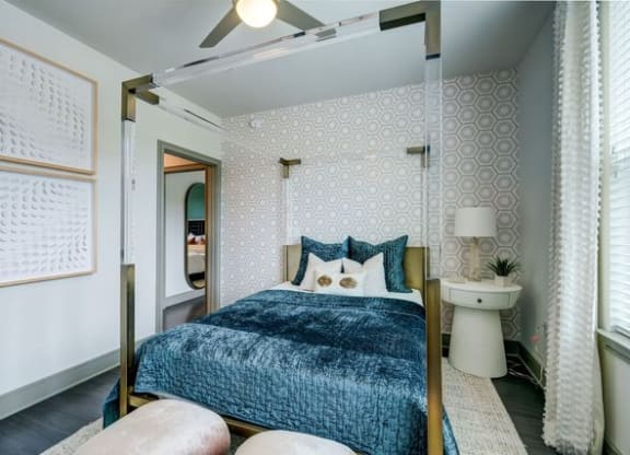 Decorated Bedroom at Artesia Big Creek, Alpharetta, GA, 30005
