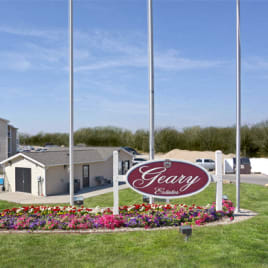 Welcome-Landscaping at Geary Estates Apartments, Kansas