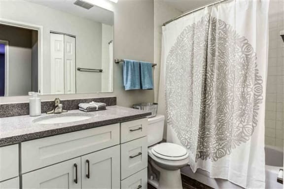 Renovated bathroom