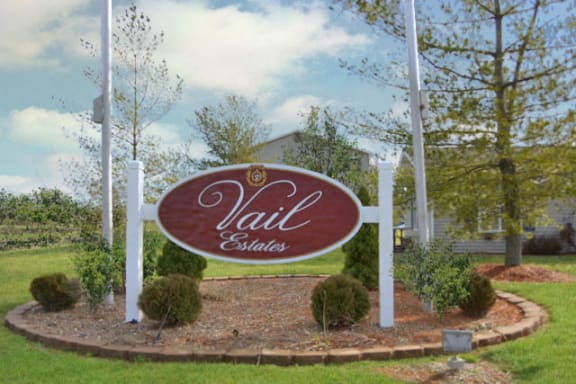 Sign At Vail Estates 2100 S. Richland creek Dr, Princeton, IN