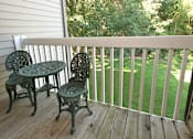 Thumbnail 14 of 14 - Balcony at McClellan Estates Apartments, Marshall, MI, 49068